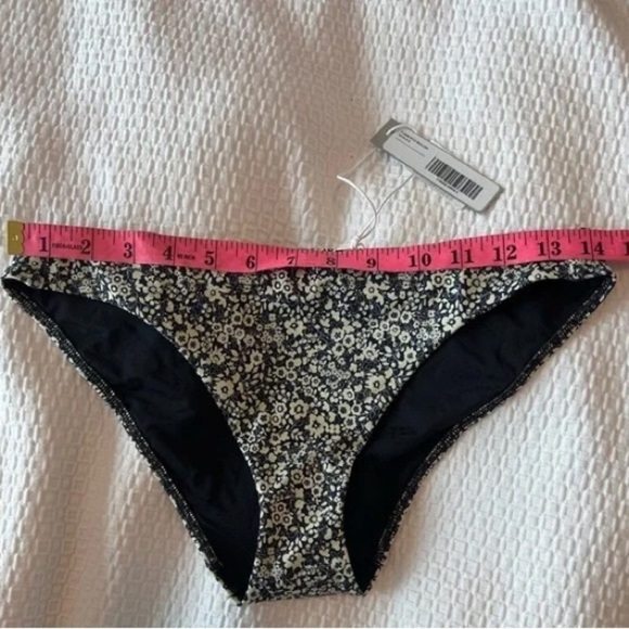 NWT EVERLANE Bikini Bottoms Womens Medium Floral Full Coverage Boho Bohemian - Picture 8 of 9
